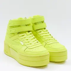FILA - F-14 Lifted Zapatilla Urbana Mujer Amarillo