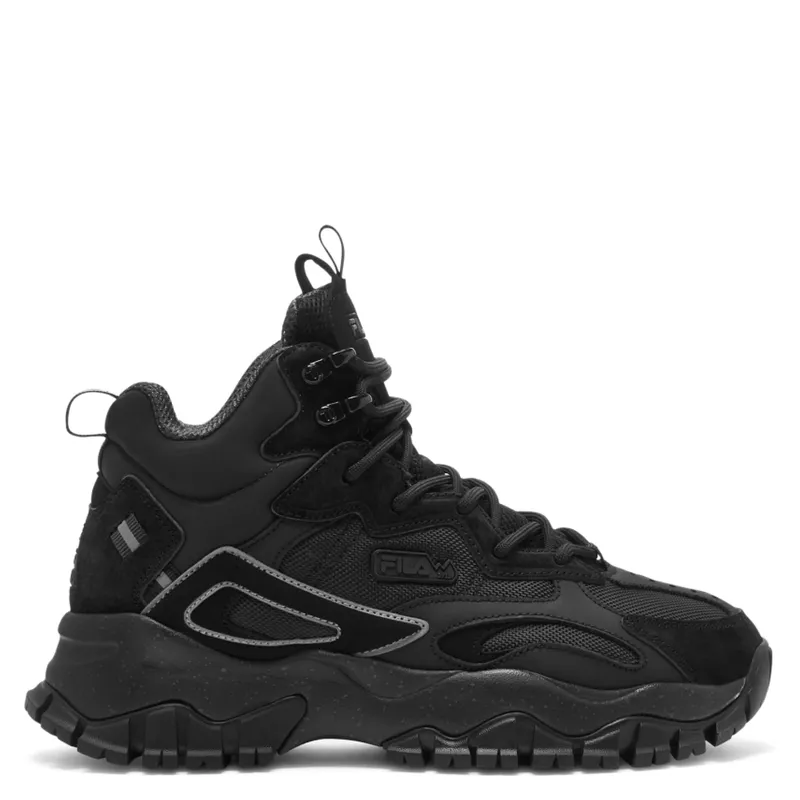FILA - Ray Tracer TR 2 Mid Zapatilla Urbana Mujer Negro Fila