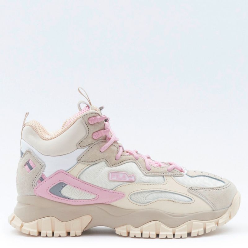 FILA - Ray Tracer Tr 2 Mid Zapatilla Urbana Mujer Beige Fila