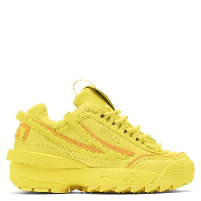FILA - Disruptor II Exp Zapatilla Urbana Mujer Amarillo Fila