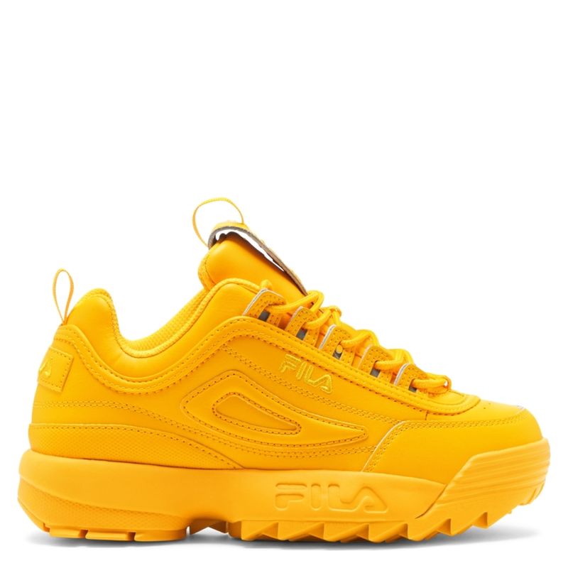 FILA - Disruptor Ii Premium Zapatilla Urbana Mujer Amarillo Fila