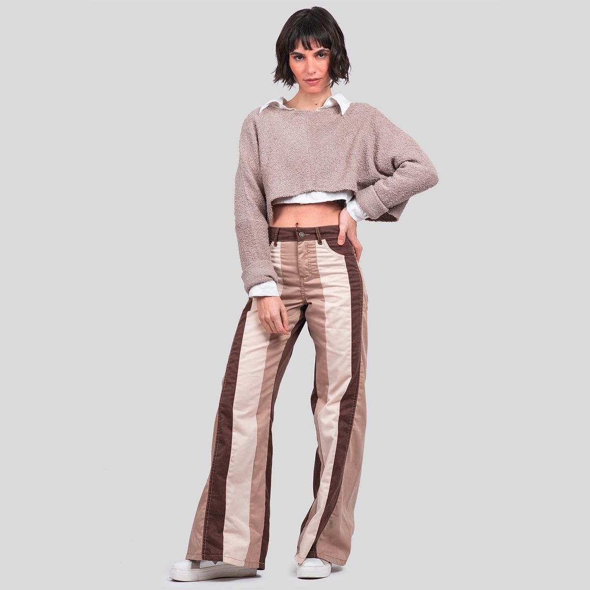 LOLITA POCKET - Jeans Palazzo Tiro Alto Mujer Lolita Pocket