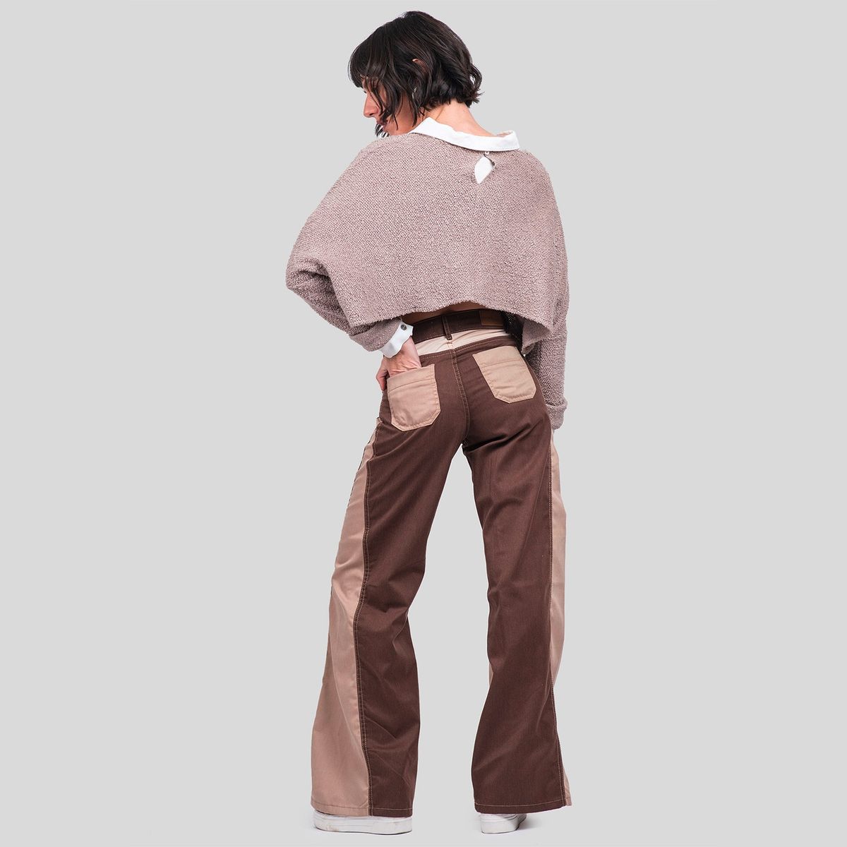 LOLITA POCKET - Jeans Palazzo Tiro Alto Mujer Lolita Pocket