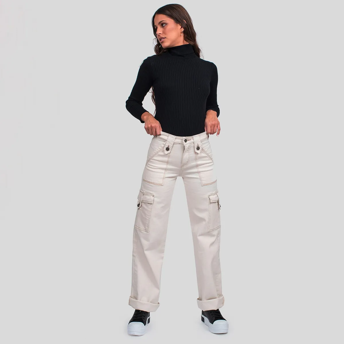 LOLITA POCKET - Jeans Juana Azul Lolita Pocket