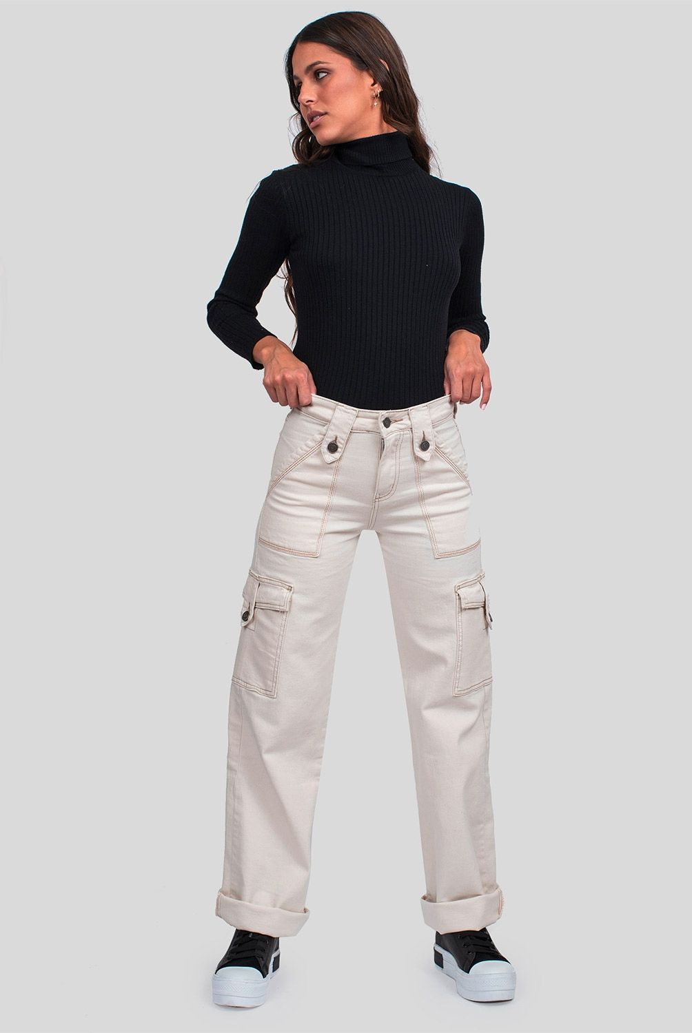 LOLITA POCKET - Jeans Juana Azul Lolita Pocket
