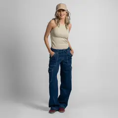 LOLITA POCKET - Jeans Juana Azul
