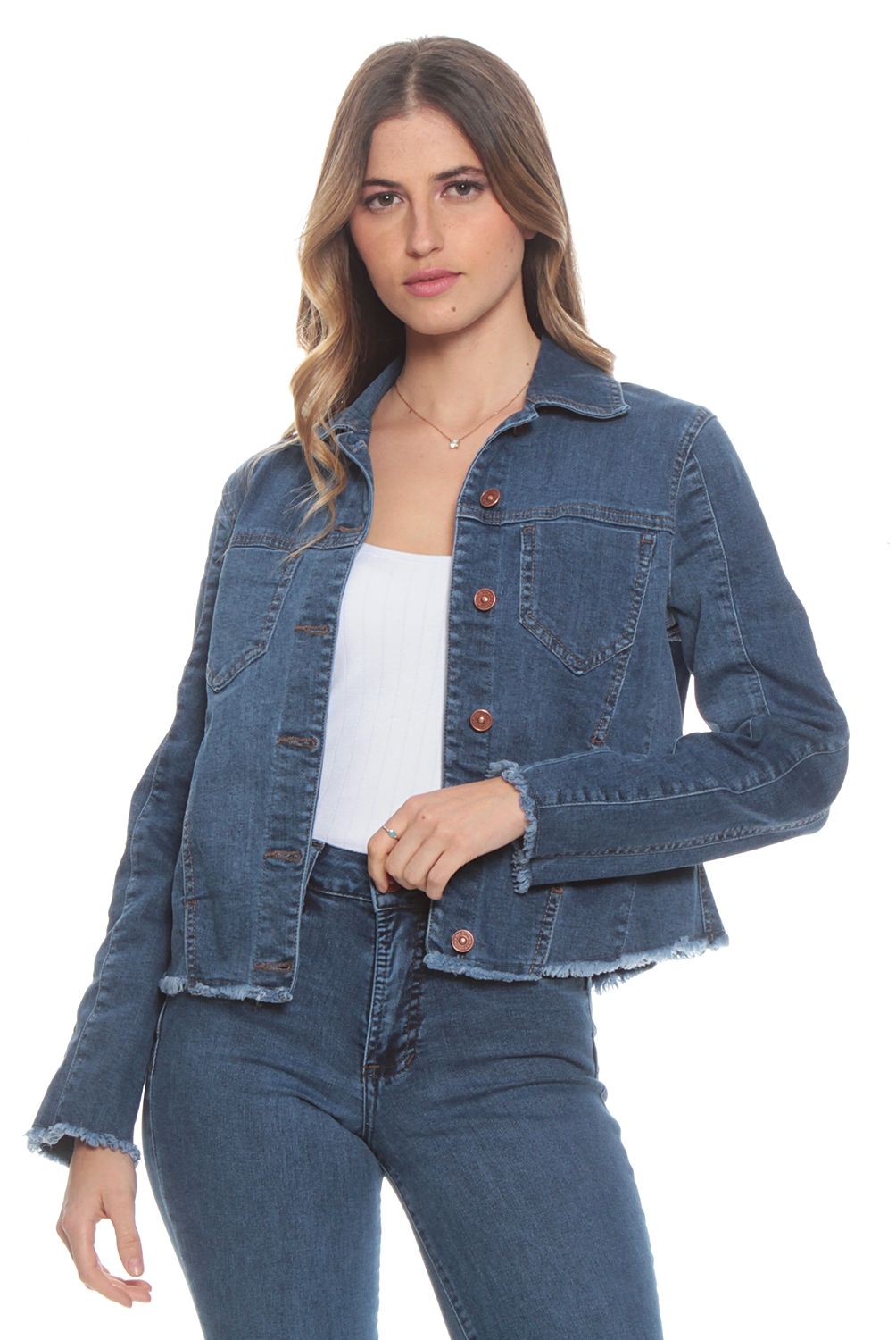 WADOS - Wados Chaqueta De Jeans Mujer