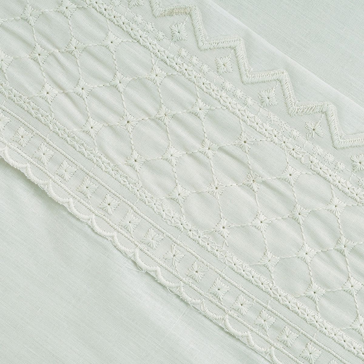 MASHINI - Sábana Broderie Bricks Mashini