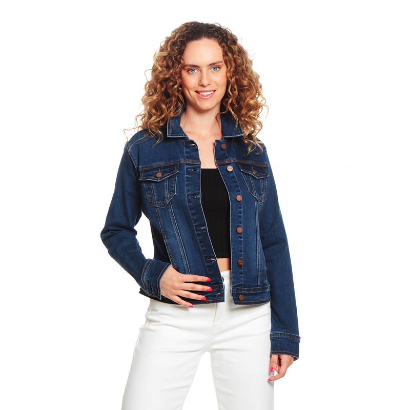 WADOS - Wados Chaqueta de Jeans Mujer