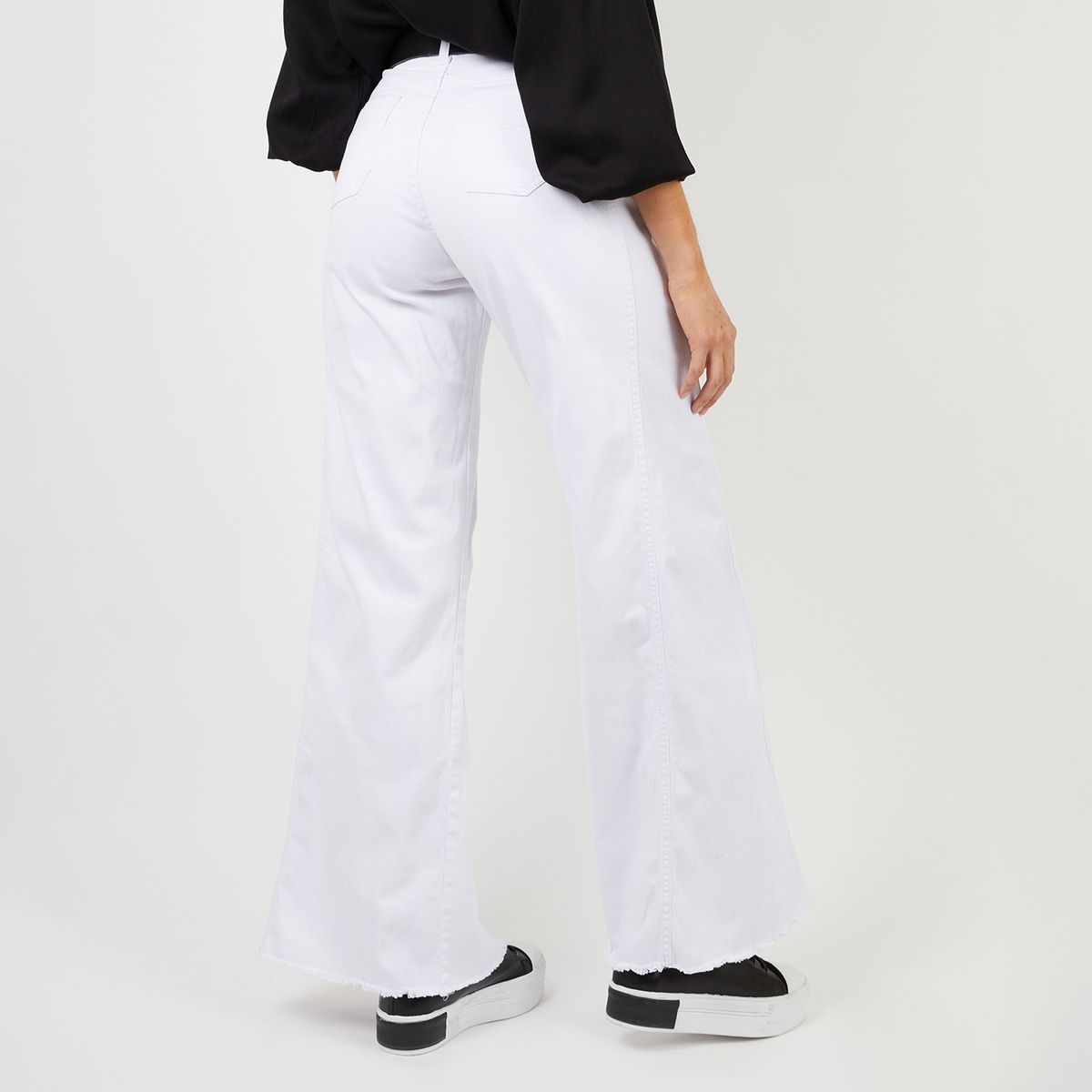 LOLITA POCKET - Lolita Pocket Jeans Palazzo Tiro Alto Mujer