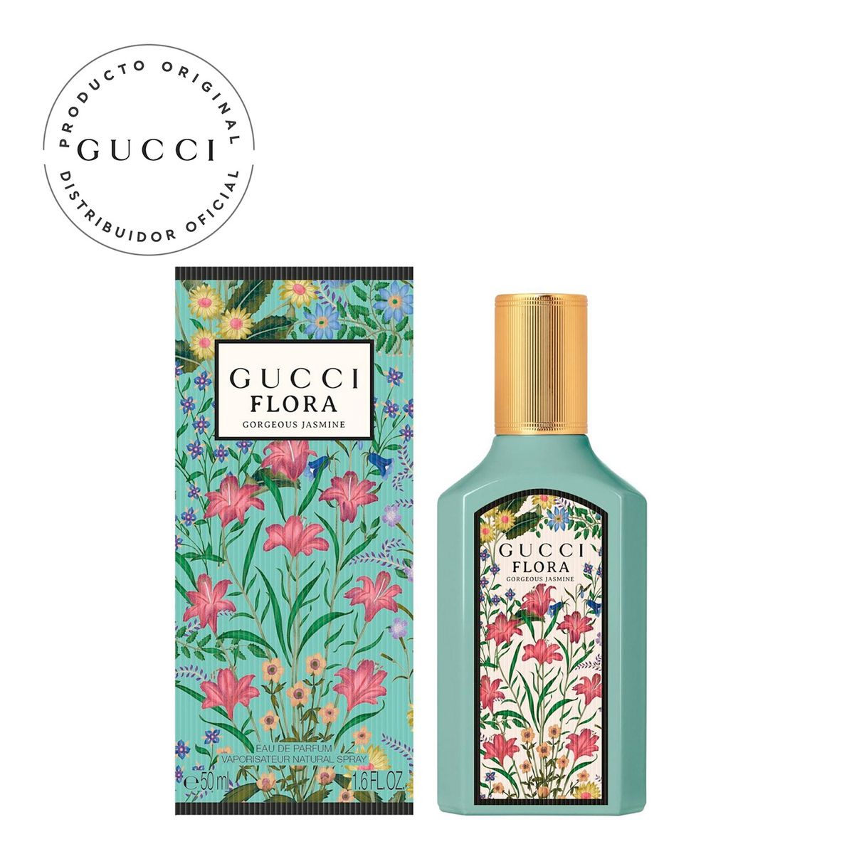 GUCCI - Perfume Flora Gorgeous Jasmine Edp 50 Ml Para Mujer Gucci