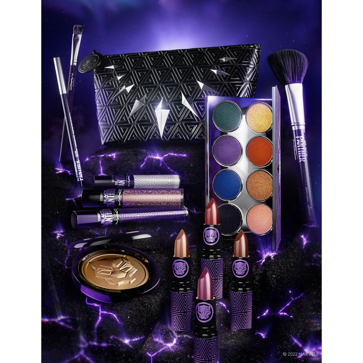MAC - Bolsa de Maquillaje Makeup Bag M·A·C Black Panther Mac Cosmetics