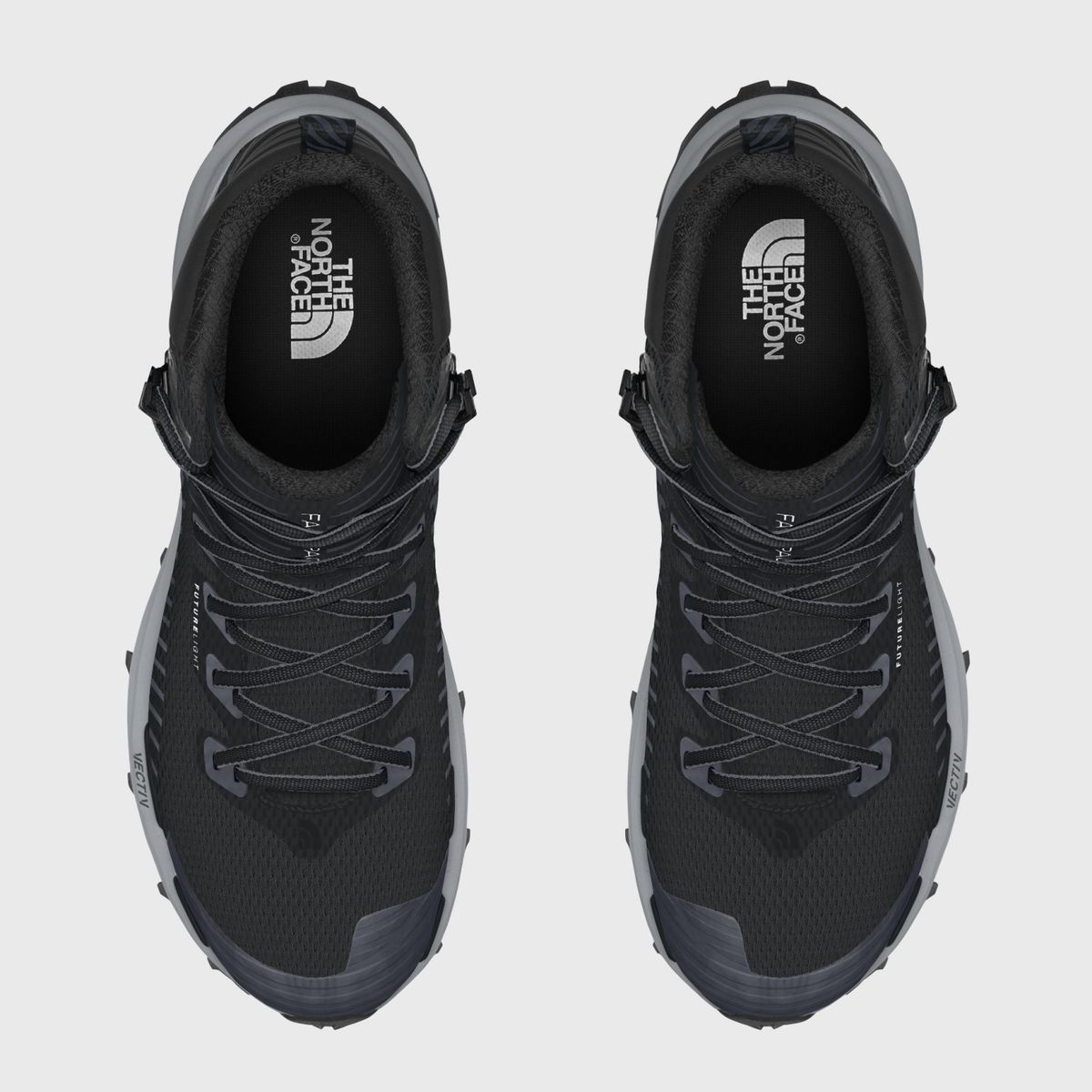 THE NORTH FACE - Vectiv Fastpack Mid Futurelight Zapatilla Outdoor Hombre Impermeable Negro The North Face