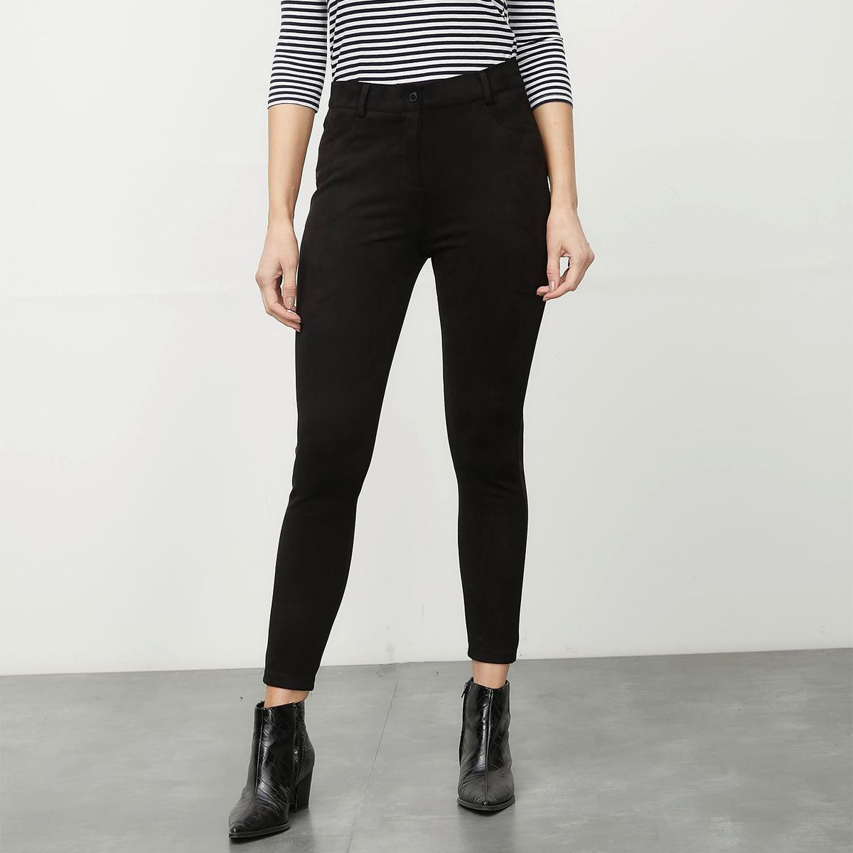APOLOGY - Pantalón Recto Tiro Medio Mujer Apology