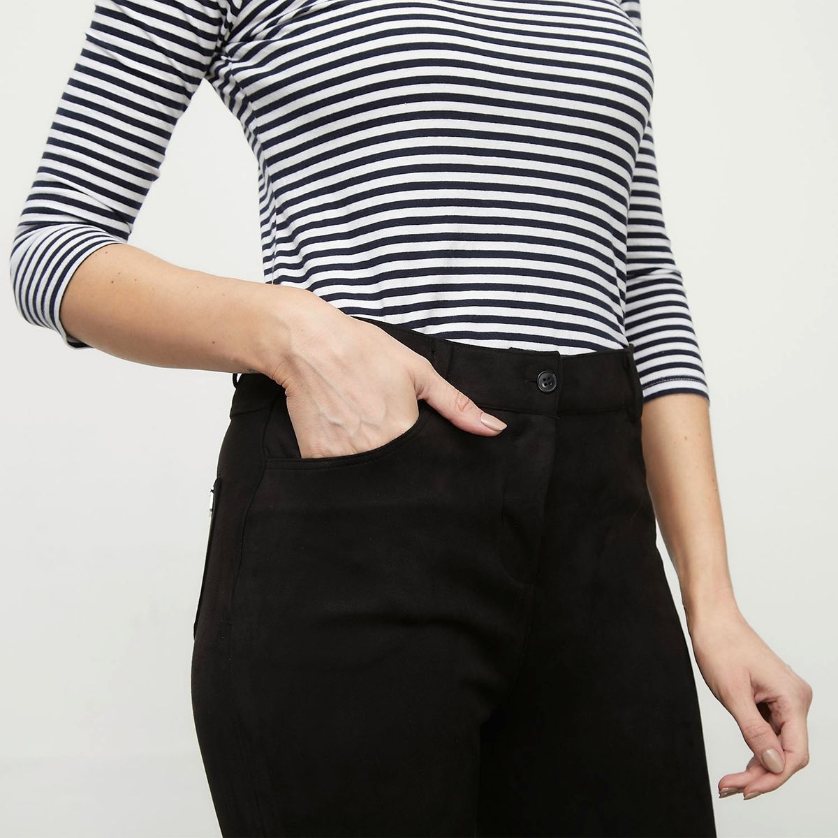 APOLOGY - Pantalón Recto Tiro Medio Mujer Apology