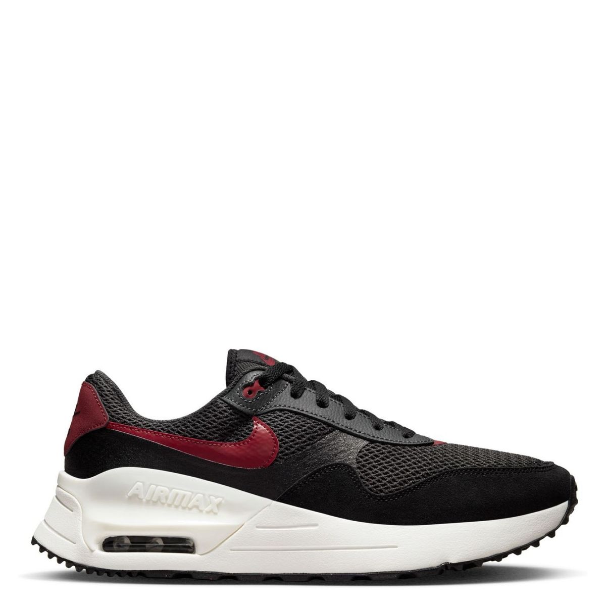 NIKE - Air Max Systm Zapatilla Urbana Hombre Cuero Negro Nike