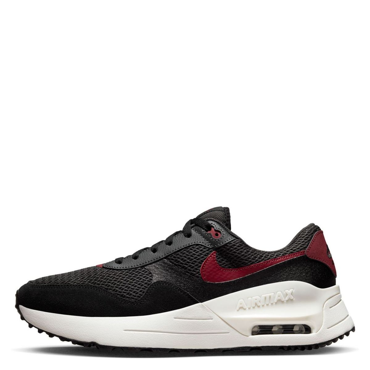 NIKE - Air Max Systm Zapatilla Urbana Hombre Cuero Negro Nike