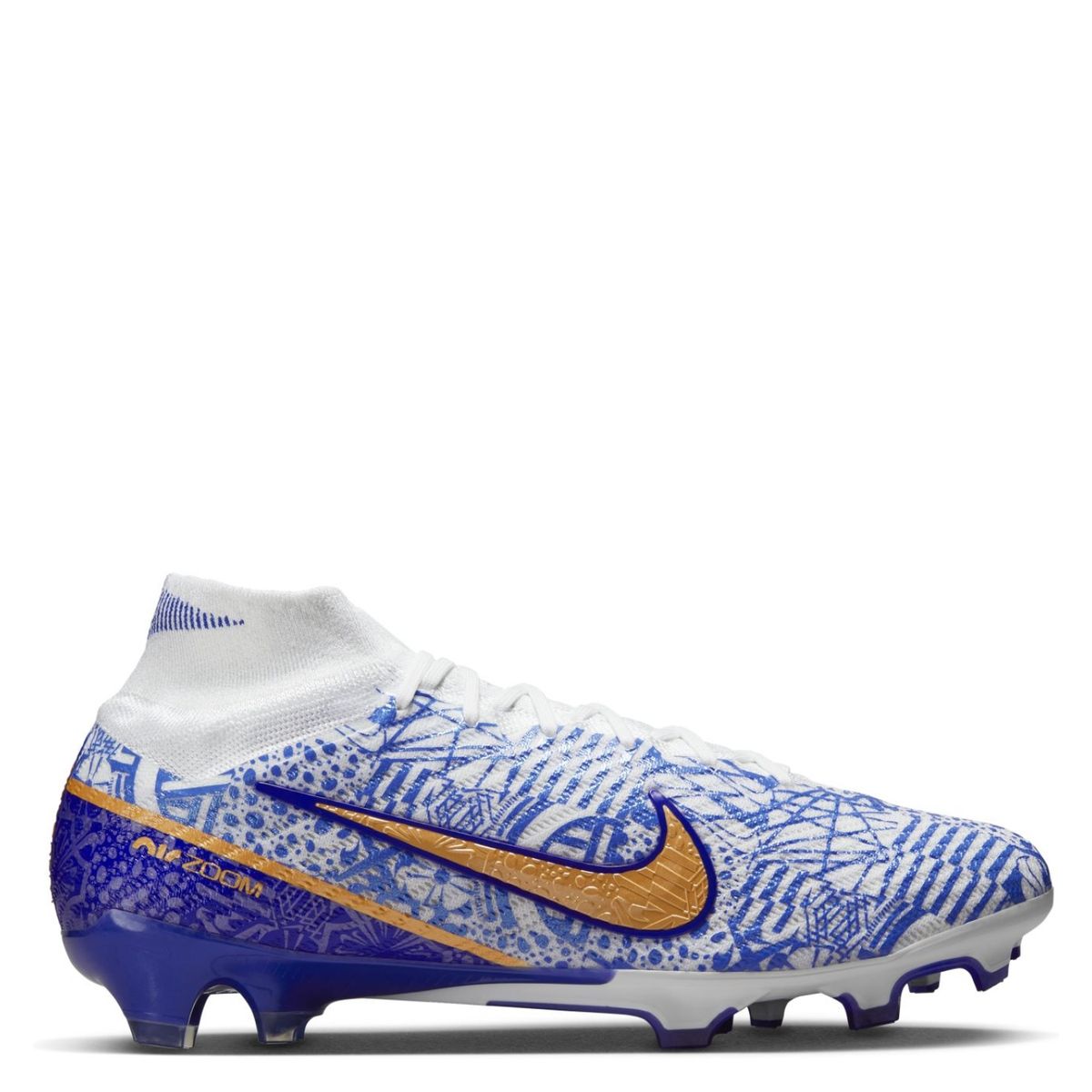 NIKE - Zoom Superfly 9 Elite Cr7 Fg Zapatilla Fútbol Hombre Blanco Nike