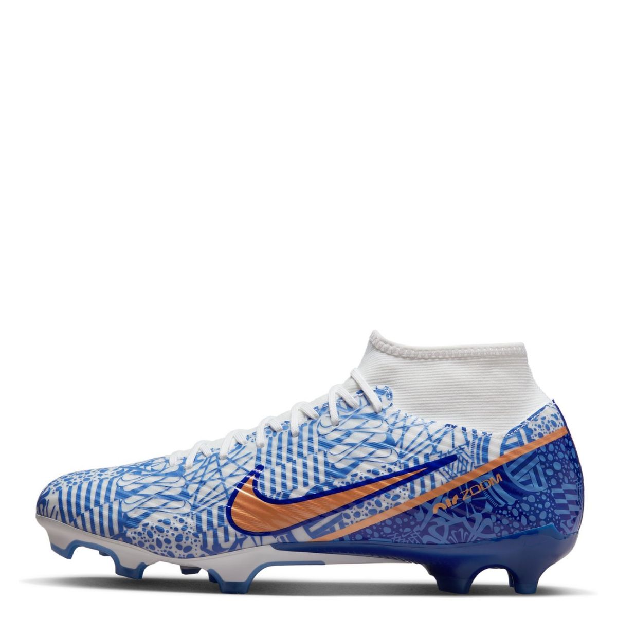 NIKE - Nike Zoom Superfly 9 Acad Cr7 Fg/Mg Zapatilla Fútbol Hombre Blanco
