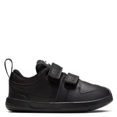 NIKE - Pico 5 Tdv Zapatilla Urbana Niño Cuero Negro (17.5 a 26)