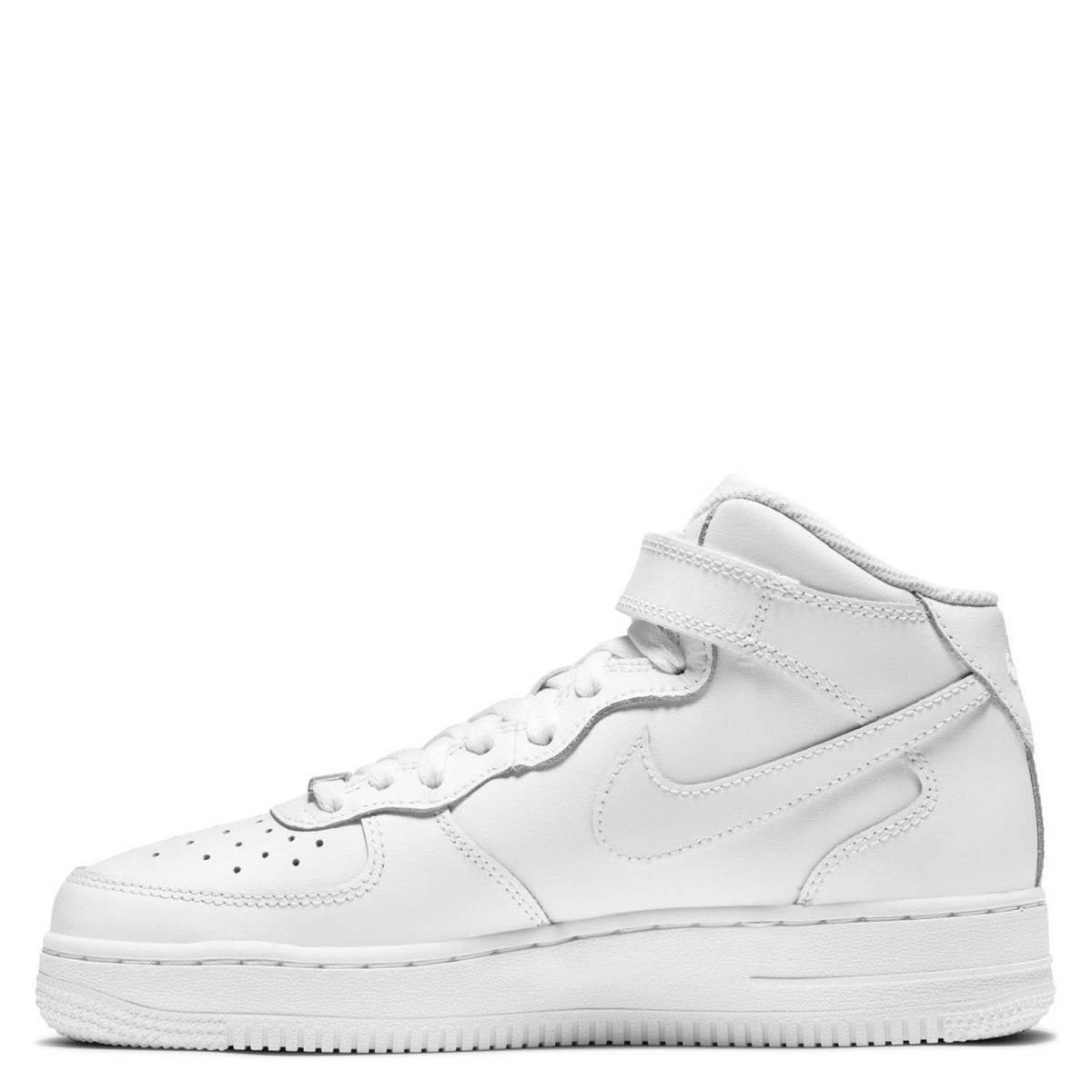 NIKE - Air Force 1 Mid Zapatilla Urbana Niño Blanco (34.5 a 37.5) Nike