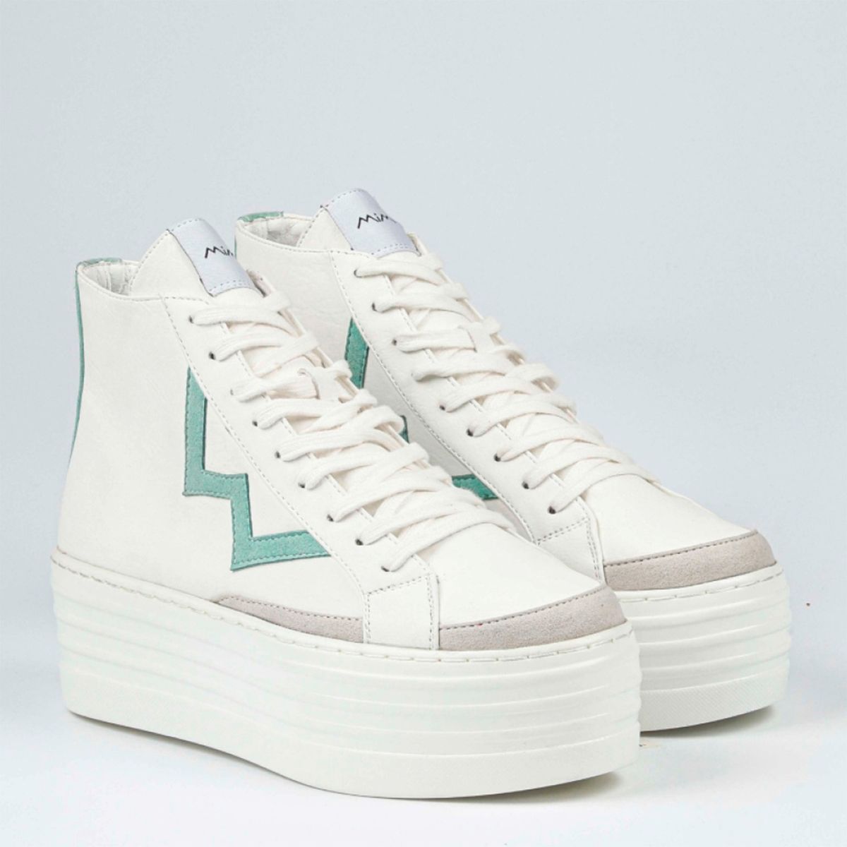 MIM - Zapatilla Urbana Mujer Verde  Mim