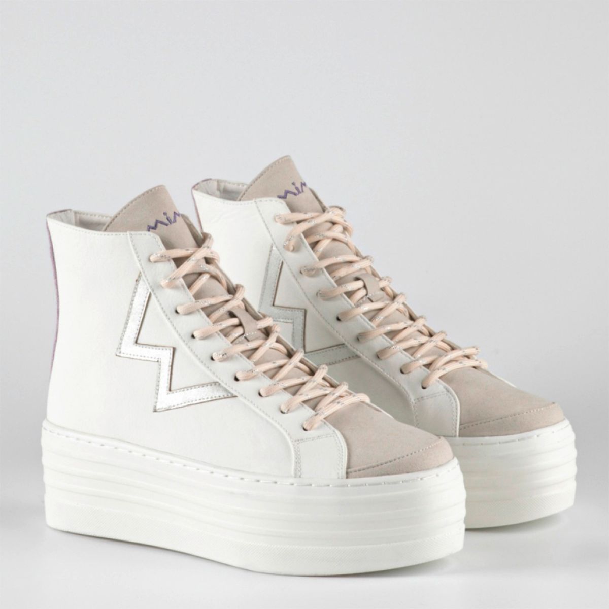MIM - Zapatilla Urbana Mujer Blanco Mim