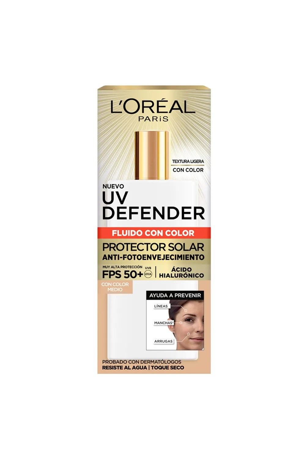 DERMO EXPERTISE Crema Diaria UV Defender Fluido Anti