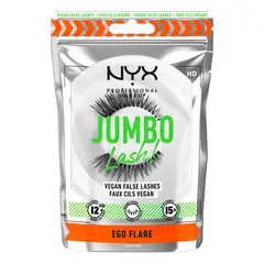 NYX PROFESSIONAL MAKEUP - Pestañas Postizas- Jumbo Lash Vegan False Lashes - Fringe Glam