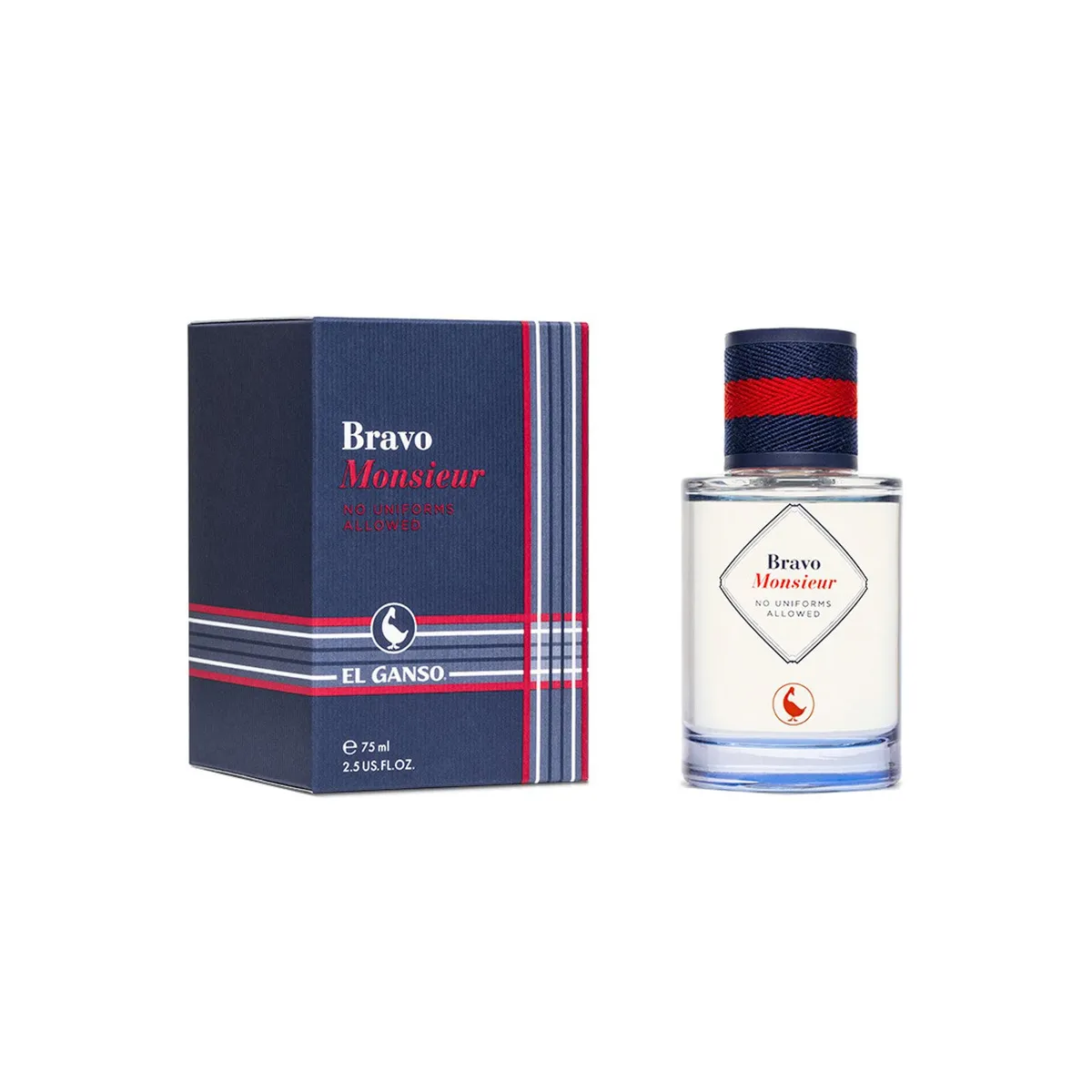 EL GANSO - Perfume Hombre Bravo Monsieur Edt 75 Ml El Ganso