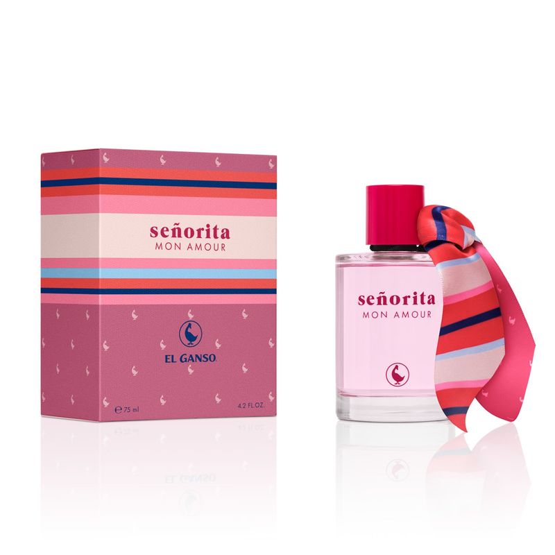 EL GANSO - Perfume Mujer Señorita Mon Amour Edt 75Ml Edición Limitada El Ganso