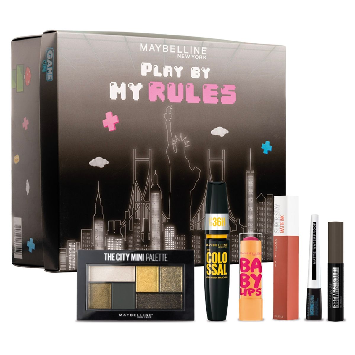 MAYBELLINE - Set Maybelline Play By My Rules