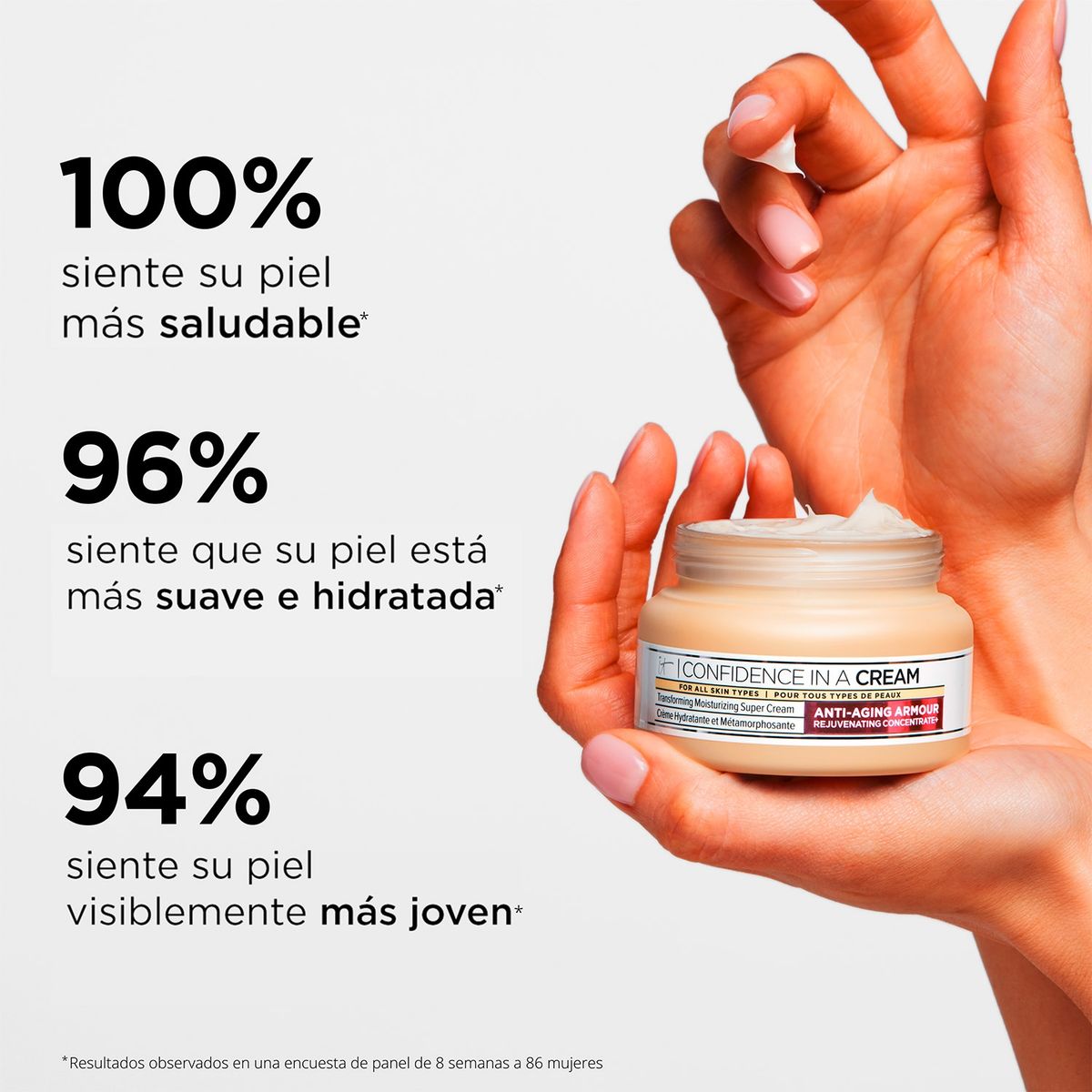 IT COSMETICS - Crema Hidratante y Antiedad Facial Confidence in a Cream Hydrating Moisturizer It Cosmetics