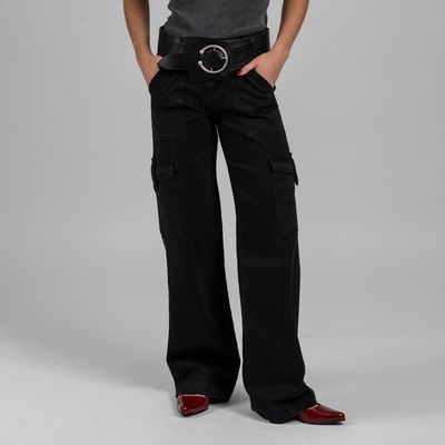 Imagen 2 del producto Jeans Cargo Tiro Alto Mujer