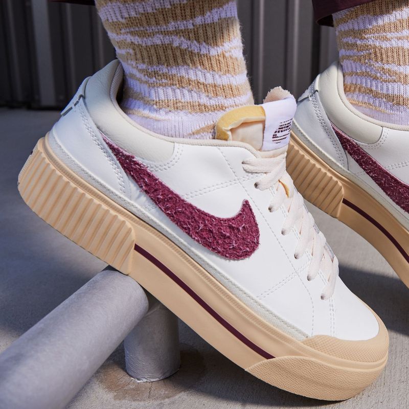 NIKE Court Legacy Lift Vs Zapatilla Urbana Mujer Blanco Nike