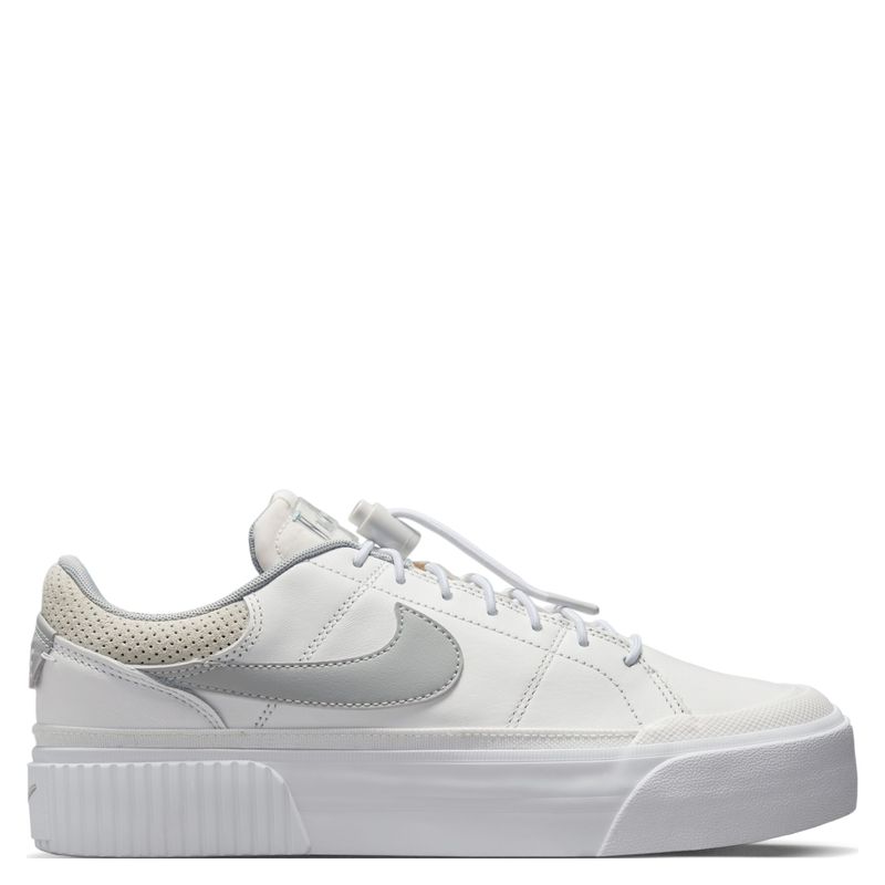 NIKE - Court Legacy Lift Hn Zapatilla Urbana Mujer Cuero Blanco Nike