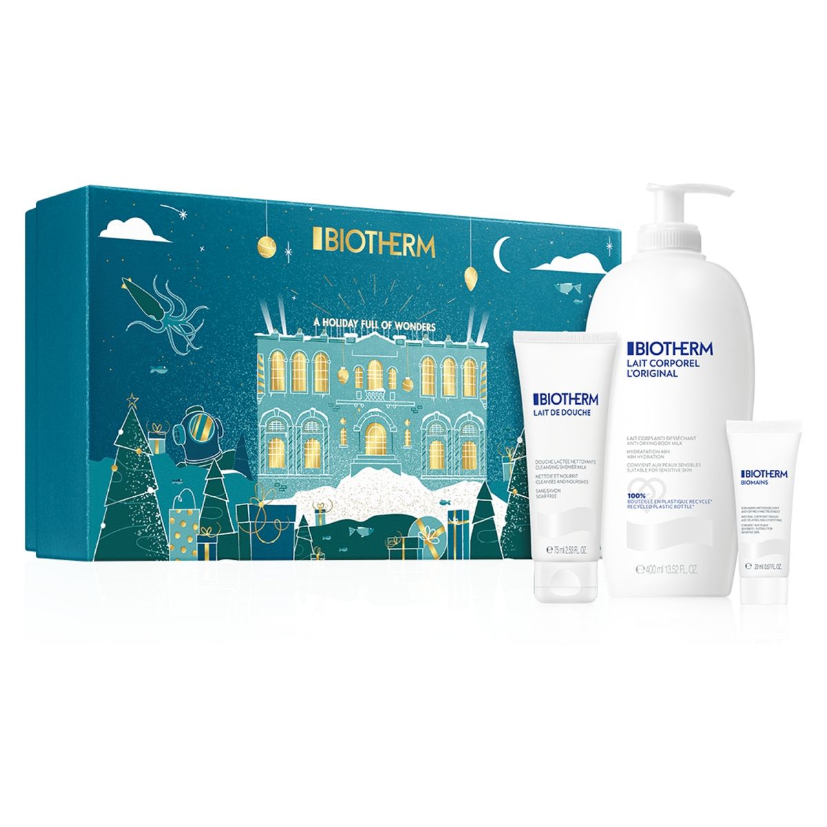 BIOTHERM - Set Hidratante Crema Lait Corporel L'Original 400ml Biotherm