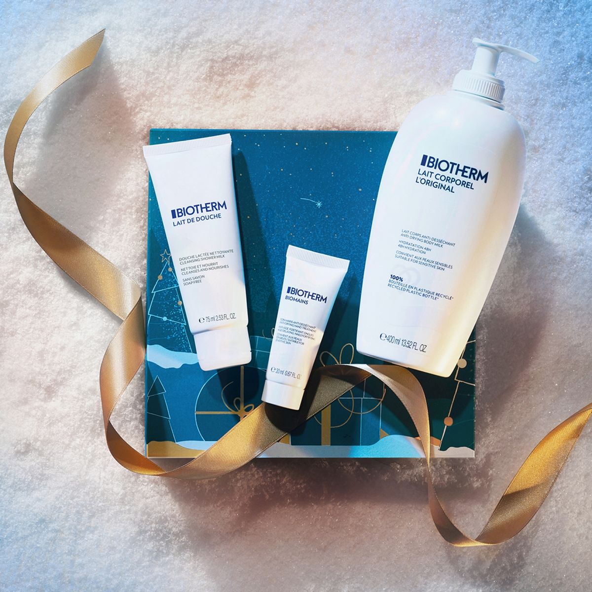 BIOTHERM - Set Hidratante Crema Lait Corporel L'Original 400ml Biotherm