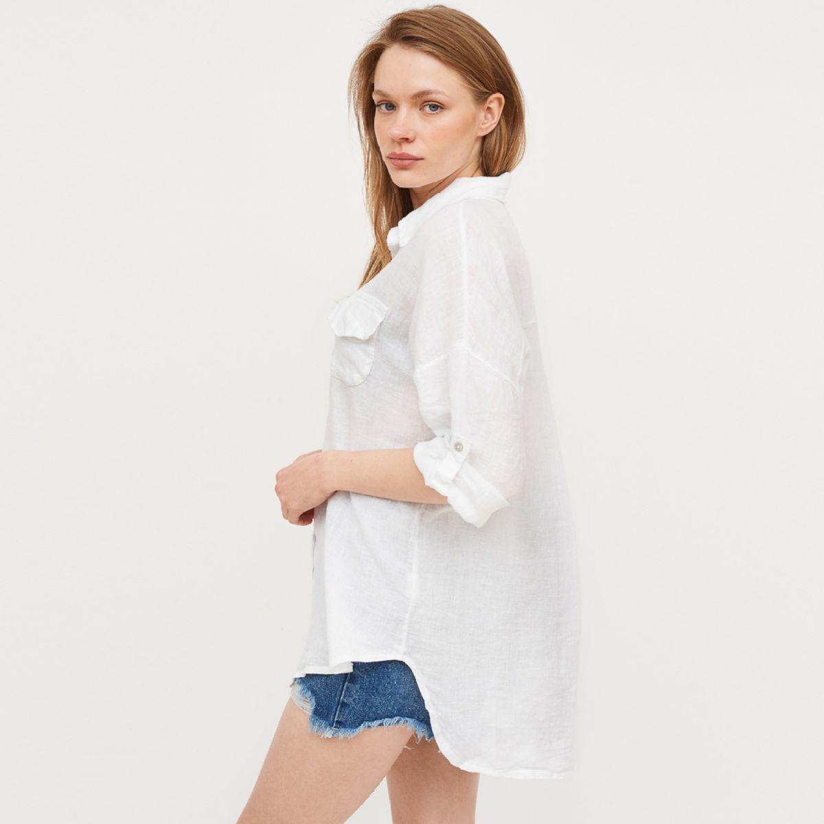 LA TIENDA DE CAROLINA - La Tienda de Carolina Blusa Lino Mujer