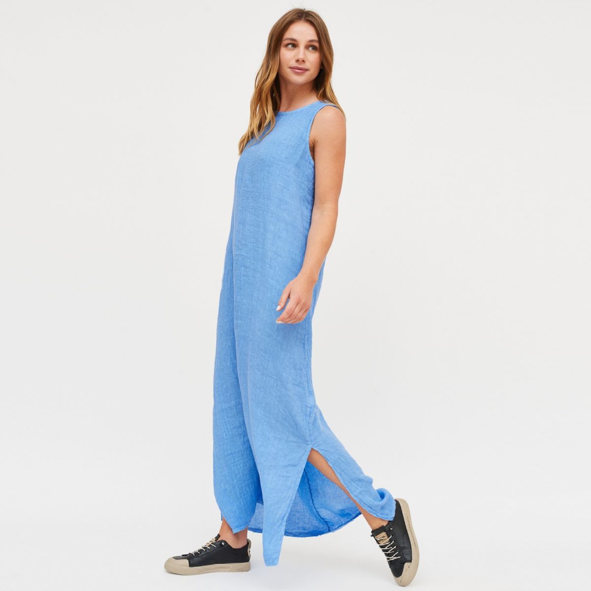 LA TIENDA DE CAROLINA - La Tienda de Carolina Vestido Largo Lino Mujer