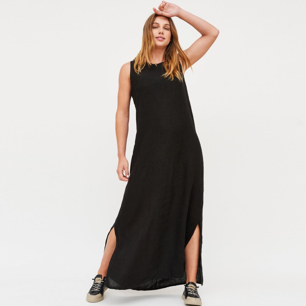 LA TIENDA DE CAROLINA - La Tienda de Carolina Vestido Largo Lino Mujer