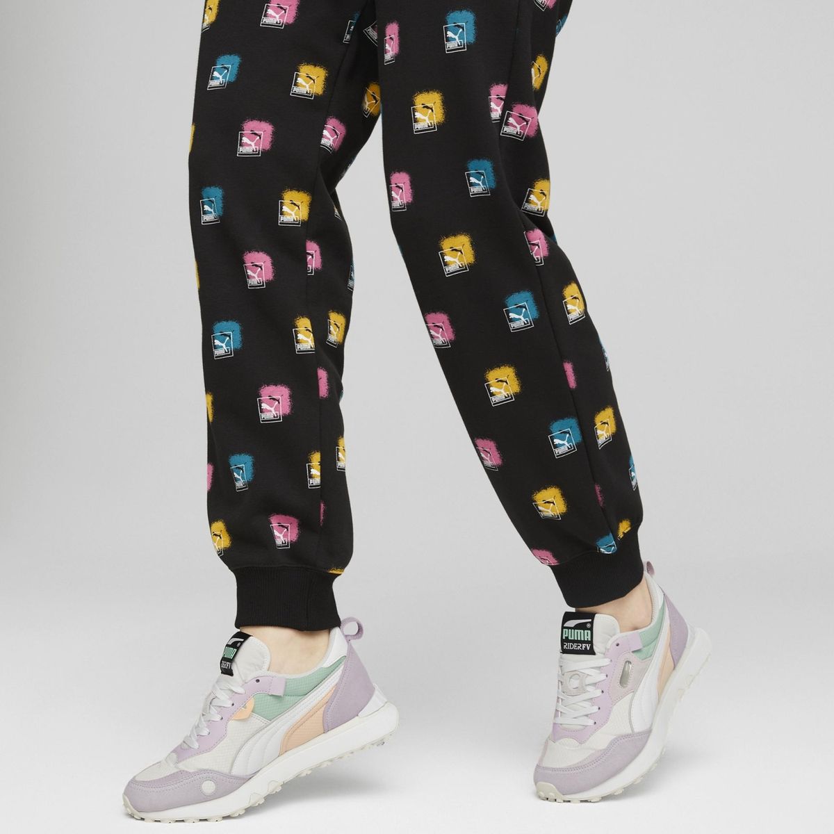 PUMA - Rider Fv Zapatilla Urbana Mujer Multicolor Puma