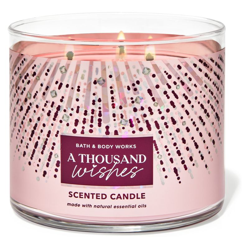 BATH & BODY WORKS - Vela Grande A Thousand Wishes Bath & Body Works