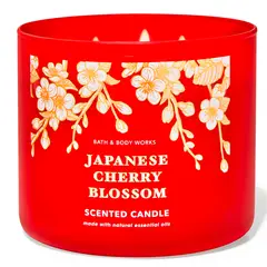 BATH & BODY WORKS - Vela Grande Japanese Cherry Blosom