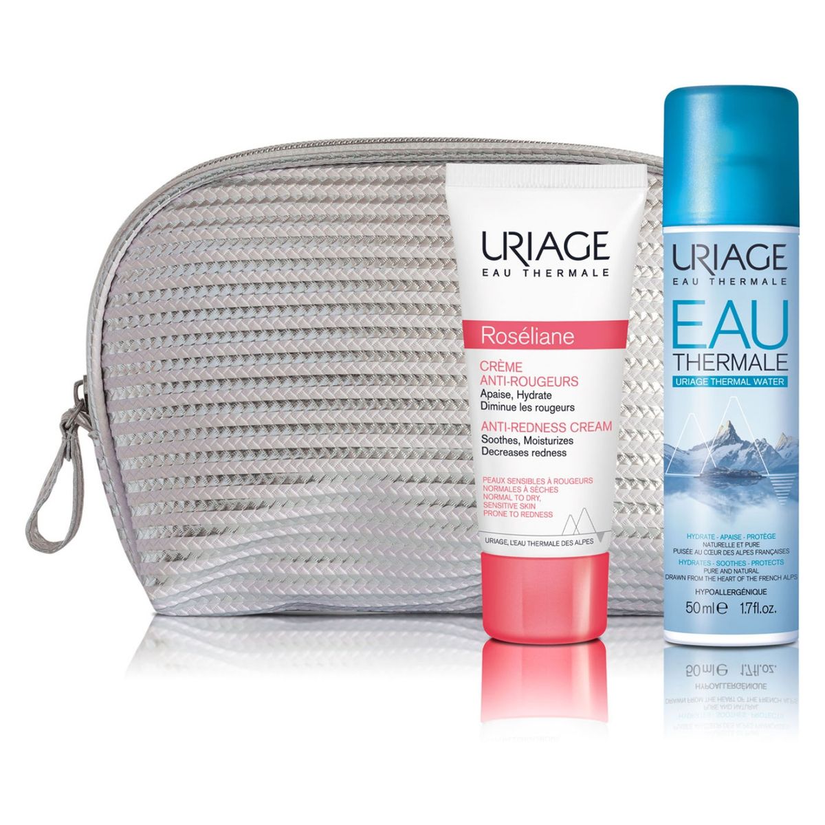 URIAGE - Pack Roseliane Crema Anti-rojeces 40ml + Agua Termal de Uriage 50ml