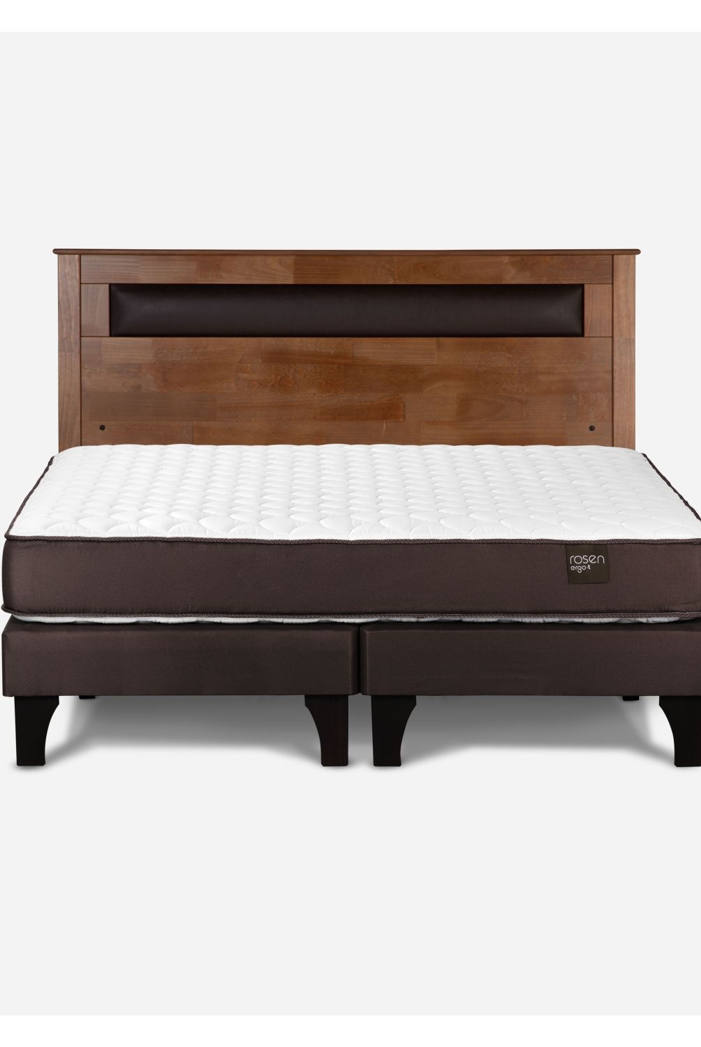 ROSEN - Cama Europea Ergo T 2 Plazas + Respaldo Rosen