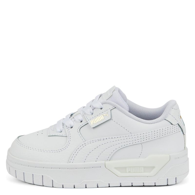 PUMA - Cali Dream Lth Ps Zapatilla Deportiva Niña Blanco Puma