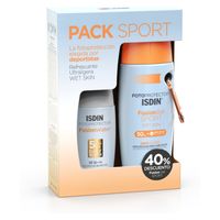 Set Sport Fotoprotección Facial Y Corporal Fusion Water Spf50 150 Ml