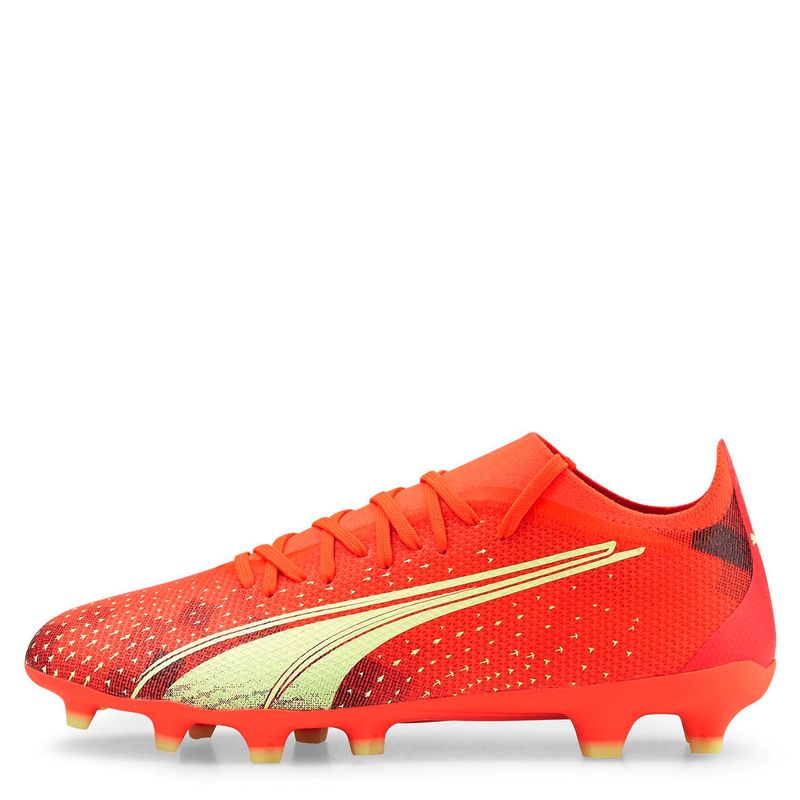 PUMA - Ultra Match Fg/Ag Zapatilla Fútbol Hombre Naranjo Puma