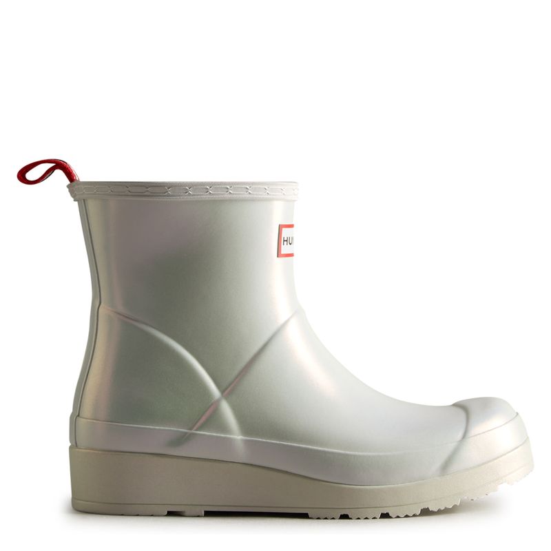 HUNTER - Bota de Agua Mujer Gris Hunter